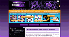 Desktop Screenshot of jeu-test-ma-memoire.com